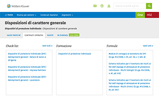 Contenuti operativi